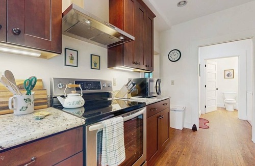 Montreat House | Charming house w/mountain views, fireplace, trail access, cable TV, w/d, AC