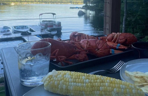 Lucerne-in-Maine Cottage | Charming newly built cottage with 3 bedrooms 2 baths, internet, on Phillips lake