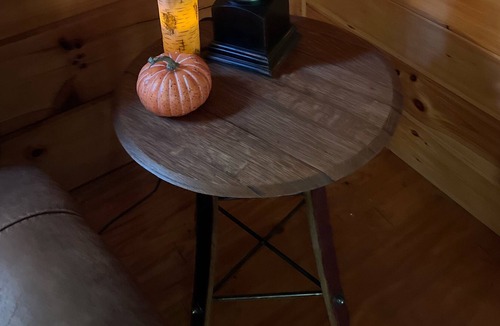 Millers Creek Cabin | Cozy Cabin private retreat, screened in porch, nice deck and firepit