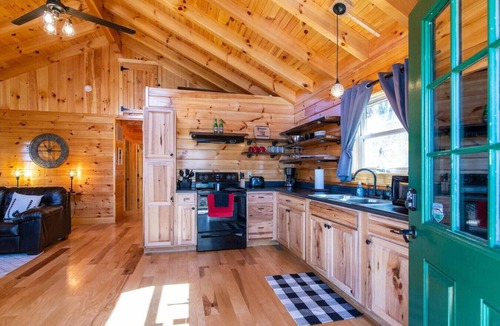 Stanton Cabin | Cozy Canopy- Hot Tub, Firepit, Covered Deck, WiFi