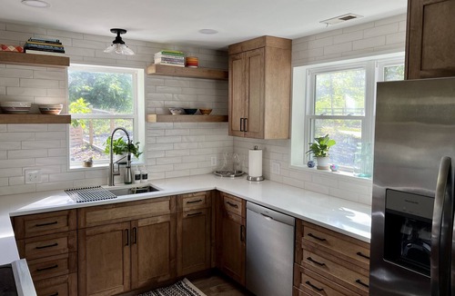 Fairview Cottage | Creekside Cottage w/Hot Tub near Asheville center