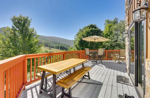 Mace House | Deck & Mtn Views: Log Cabin By Snowshoe Mountain!