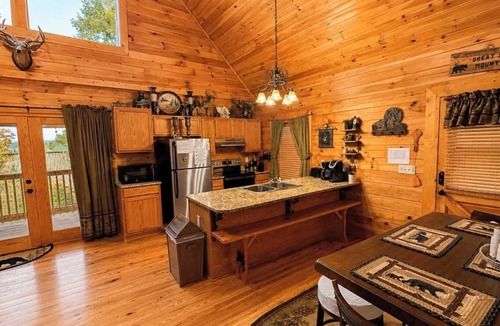 Sevierville Cabin | Deer Run, Free Attraction Tickets, Hot Tub, Resort Playground, Near Dollywood!