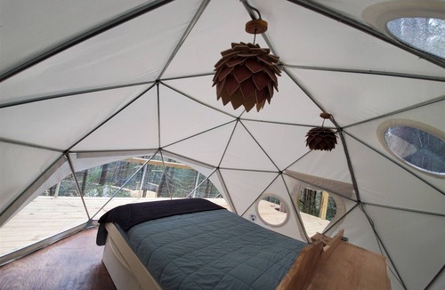 Rogers Hotel | Dome Town: Book all 3 Dome Town Treehouses!
