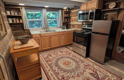Rutherfordton Cabin | Duncan-Logan Frontier Cabin NOW 2-Bedrooms