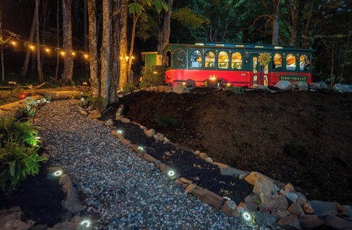 Todd Apartment | Enchanted Mountain Trolley/Hot Tub/Mountain View