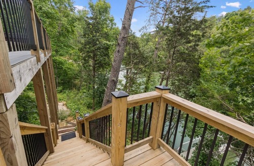 Sevierville Cabin | Enjoy the "Calm On The Water" in a Relaxing Luxurious Pool Cabin on the Lake!