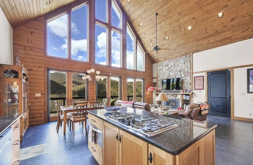 Fairview Cabin | Epic Mtn Views/Near AVL/Deck/Firepit/Modern Cabin