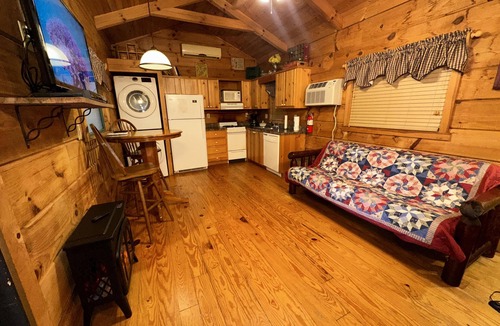 Candler Cabin | Escape to Nice & Knotty—A Romantic Cabin.