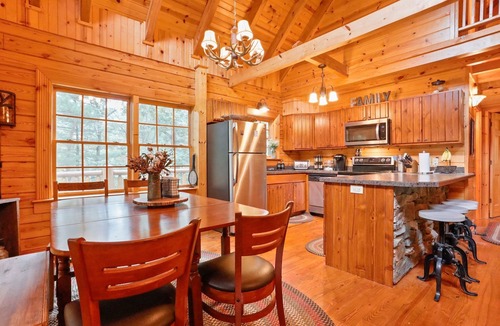 Hancock Cabin | Family Cabin on 20 Private Acres Game Room Near Berkeley Springs