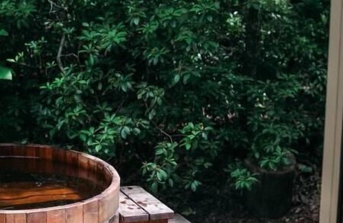 Fairview House | Forest Bathhouse – Sauna + Soak Tub + Luxury