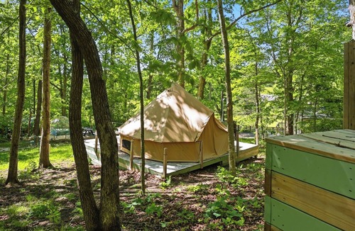 Stanton House | Forest Glamp Retreat Hot Tub & Fire