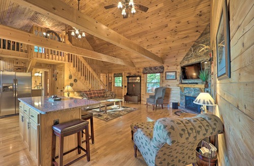 Hays Cabin | Game Room + Mtn Views! Family Blue Ridge Retreat