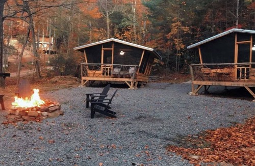 Butler RV Rental | Glamping Cabin the East Tennessee Mountains. Unique experience and off grid!