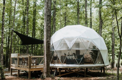 Pittman Center Cottage | Glamping Dome in Gatlinburg w/hot tub