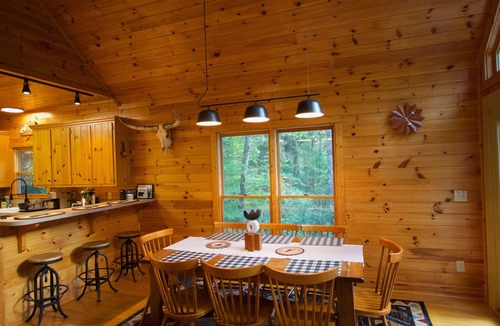 Ferguson Cabin | Guest Favorite! Luxury Cabin w Hot Tub, Fire Table & Resort Amenities