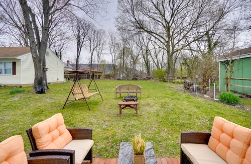 Bolivar Apartment | Half Mile to Harpers Ferry: Duplex w/Fire Pit