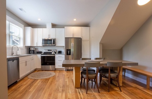 Woodfin Villa | High on the Mountain | Pet Friendly Asheville Villa with Hot Tub & Walkable Dining