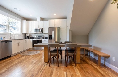 Woodfin Villa | High on the Mountain | Pet Friendly Asheville Villa with Hot Tub & Walkable Dining