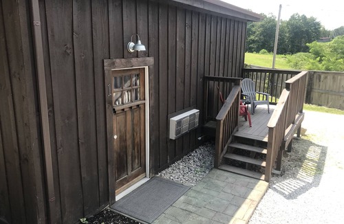 Pine Ridge House | Hikers Gem Handcrafted Cabin in RRG Pet Friendly Fire Pit