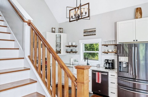 Black Mountain House | Hilltop Haven w/Hot Tub, Mountain Views & Game Room