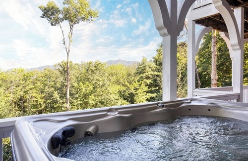 Swannanoa House | Hot Tub, Deck w/Breathtaking Mountain Views