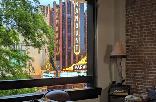 Bristol Apartment | Huge Historic Loft on State Street! 2 bed - 2 Bath - With view of Downtown