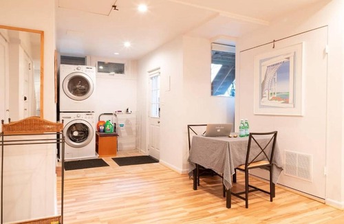 Glover Park Apartment | Huge Studio w Full Kitchen W D Parking