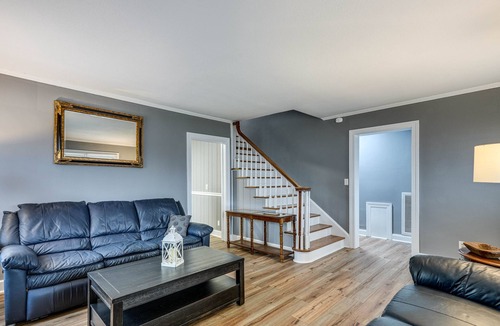 Johnson City House | Johnson City Home: Fireplace, 1 Mi to Boone Lake!