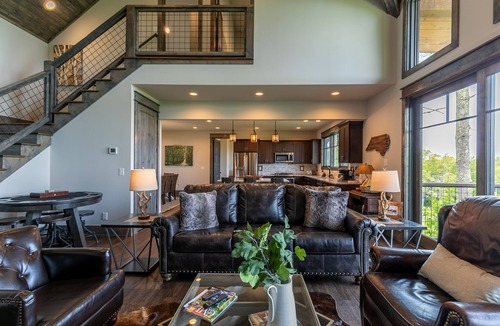 Banner Elk Cabin | Just Bluffin' at Eagles Nest - Hot Tub, Views, Firepit, Pets