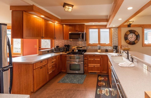 McHenry House | Lakefront Bliss w/Dock, Hot Tub & Fireplace