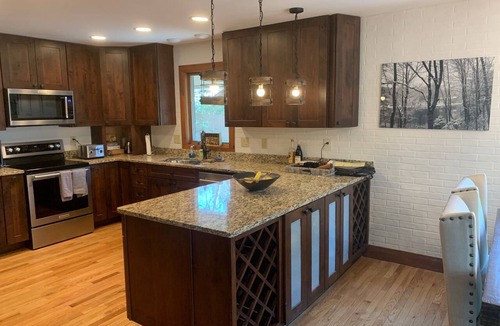 Brevard House | Lakeside Hideaway- 3BR/4BA + Basement Gameroom in Connestee Falls Golf Community