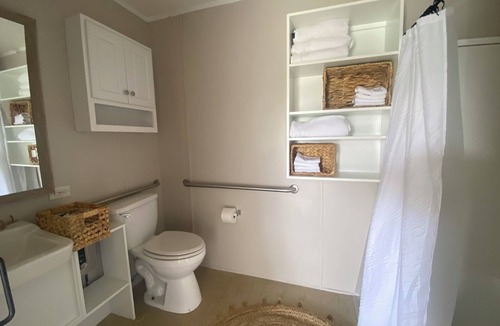 Eunice Cabin | Le Petite Maison: A rustically charming rental space with exemplary hospitality.