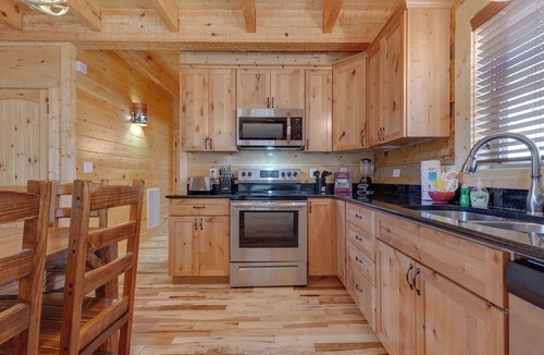 Chalet Village North Cabin | Lover's Hideaway by Jackson Mountain Rentals