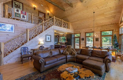 Blowing Rock Cabin | Lux 3600 Sq Ft Cabin, Game Rooms, Hot Tub, Long-Range Views!