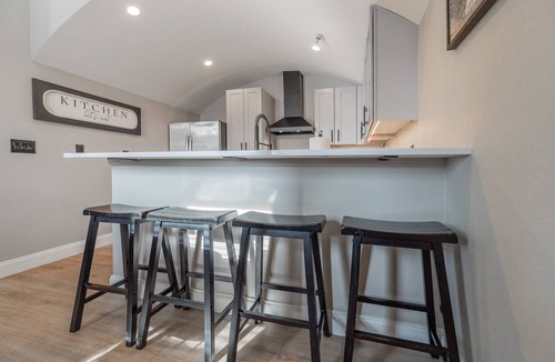 Old City Condo | Luxury Downtown Knoxville Condo 20ft Ceilings, Smart TV, Walk to Dining, Stadiums, Historic Theaters