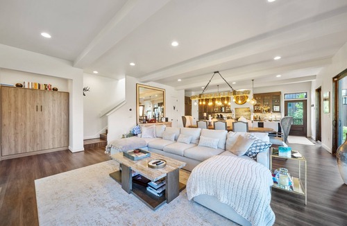 Banner Elk House | Maynard Rocks IV at Elk Creek - Hot tub, creekside setting, firepit