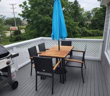 Newport East Apartment | Middletown Modern Apartment w/Private Deck - RIBryan Properties