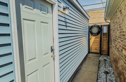Logan Square Apartment | Modern 3-Bed Stay w/Patio, Firepit, & Garage Parking Spot