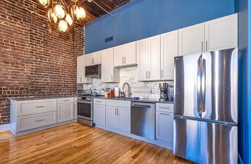 Old City Condo | Modern Industrial Loft | Walk Anywhere Downtown