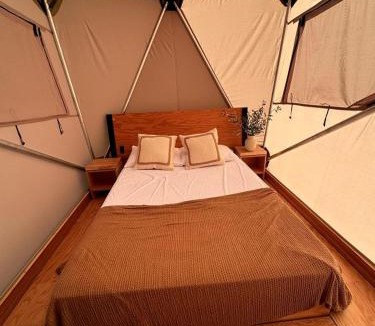 Hitchins Other | Modern Safari Tent Rental with AC and Trails in Grayson, Kentucky