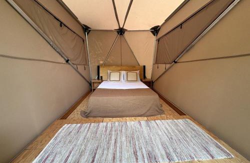 Hitchins Other | Modern Safari Tent Rental with AC and Trails in Grayson, Kentucky