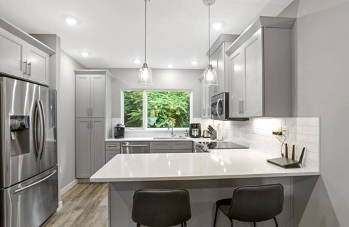 Asheville Villa | Modern South Slope Townhome with City Views