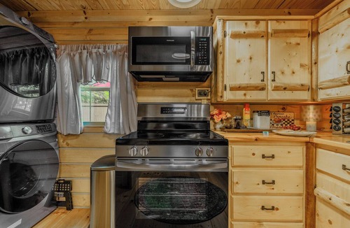 Elizabethton Cabin | Monarch Mountain Luxury Cabins w Hot Tub and Pet Friendly Cabin B