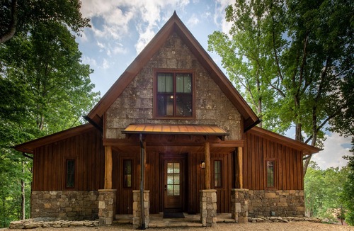 Banner Elk House | Mountain Vistas at Eagles Nest - Sunset VIEWS! Hot tub! Game room! EV Charger!