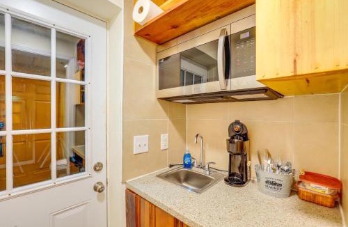 Mill Spring House | Mtn Cabin 1 Mi to TIEC: Outdoor Kitchen + Fire Pit