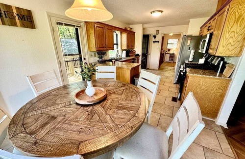 Lost Bridge Village House | Nature Lover’s Dream with Expansive Tiered Deck Spaces in Garfield, Arkansas