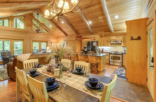 Ashe County Cabin | Nature's HideAway is located only 19 miles from Boone, NC