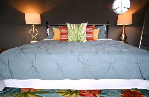 Farmers Resort | Naut on Call Geodome at The Edge—Unique Riverfront Glamping in Salt Lick, KY