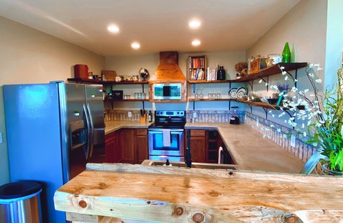 West Jefferson House | NEW! Mountain House on Retired Christmas Tree Farm